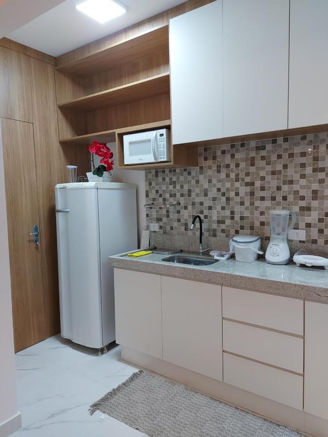 Apto Aconchegante Pe Na Areia Guarujá Exteriör bild