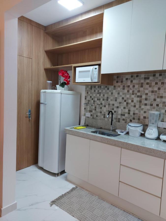 Apto Aconchegante Pe Na Areia Guarujá Exteriör bild