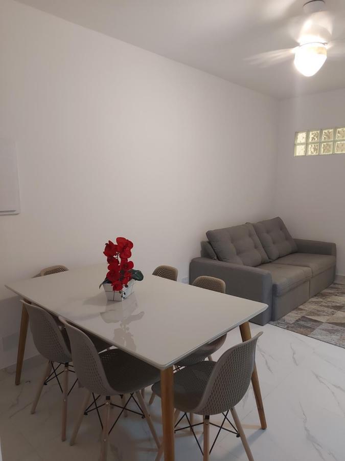 Apto Aconchegante Pe Na Areia Guarujá Exteriör bild